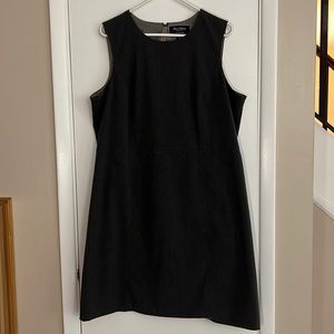 Lands End dark grey dress, size 18